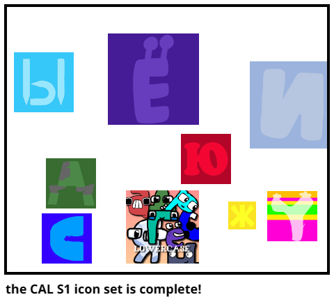 the CAL S1 icon set is complete!