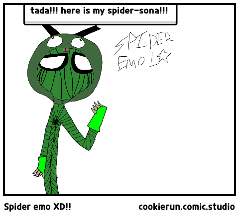Spider emo XD!!