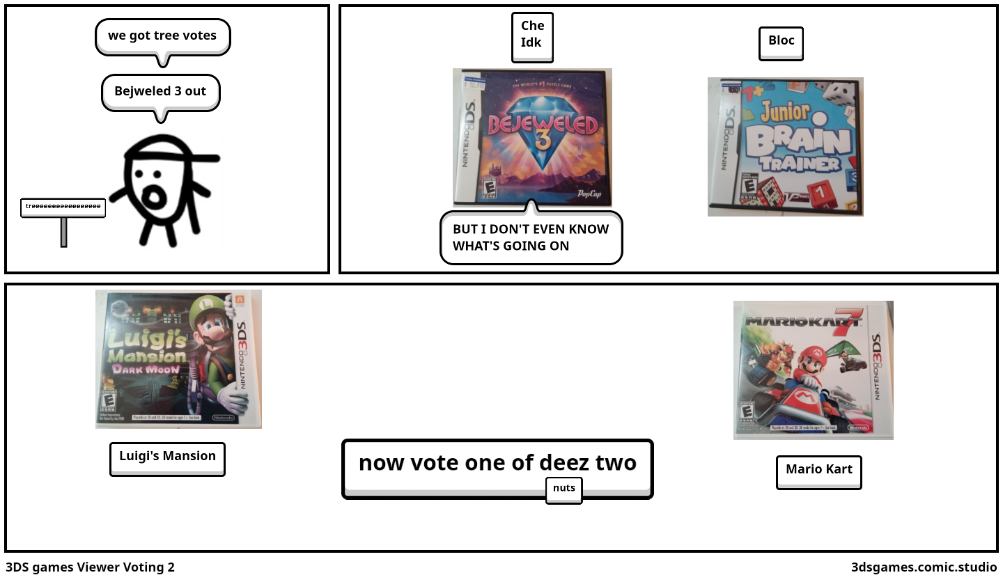 3DS games Viewer Voting 2