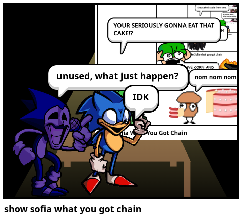 show sofia what you got chain