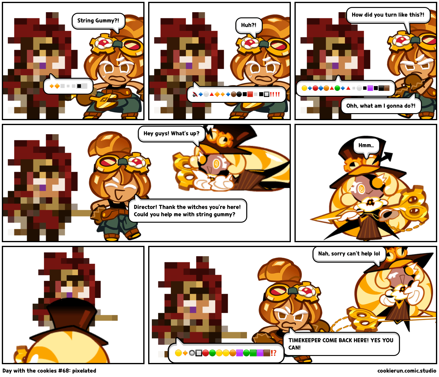 Day with the cookies #68: pixelated