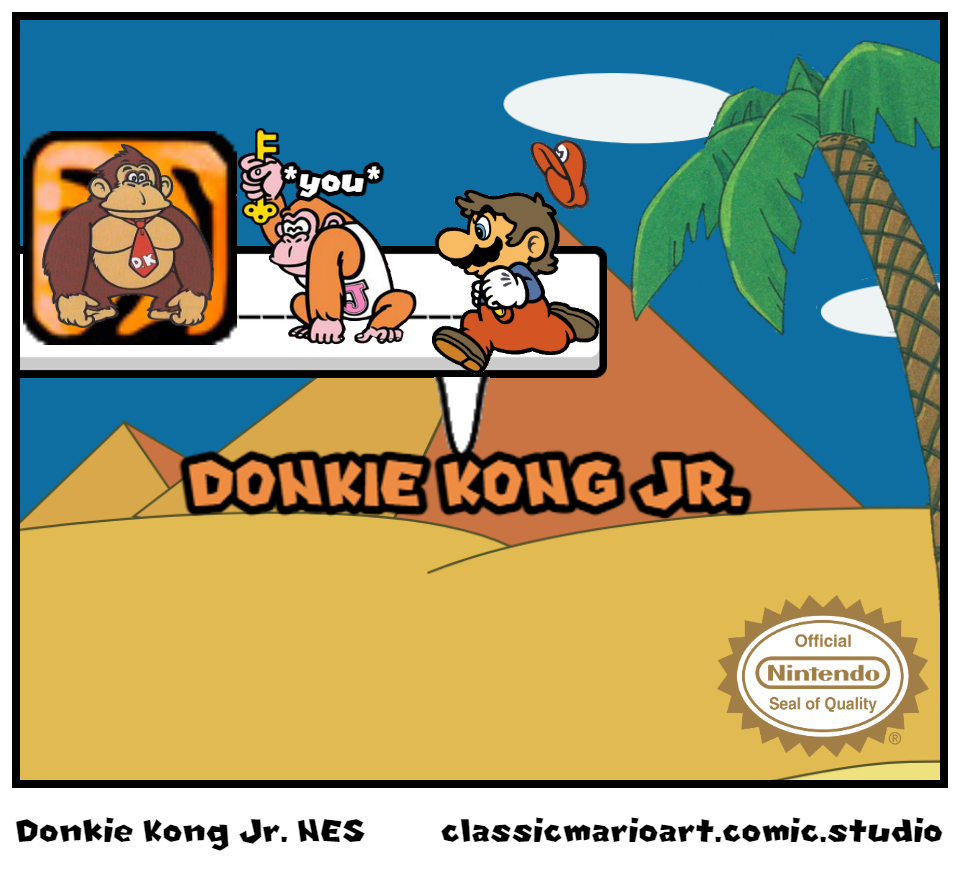 Donkie Kong Jr. NES