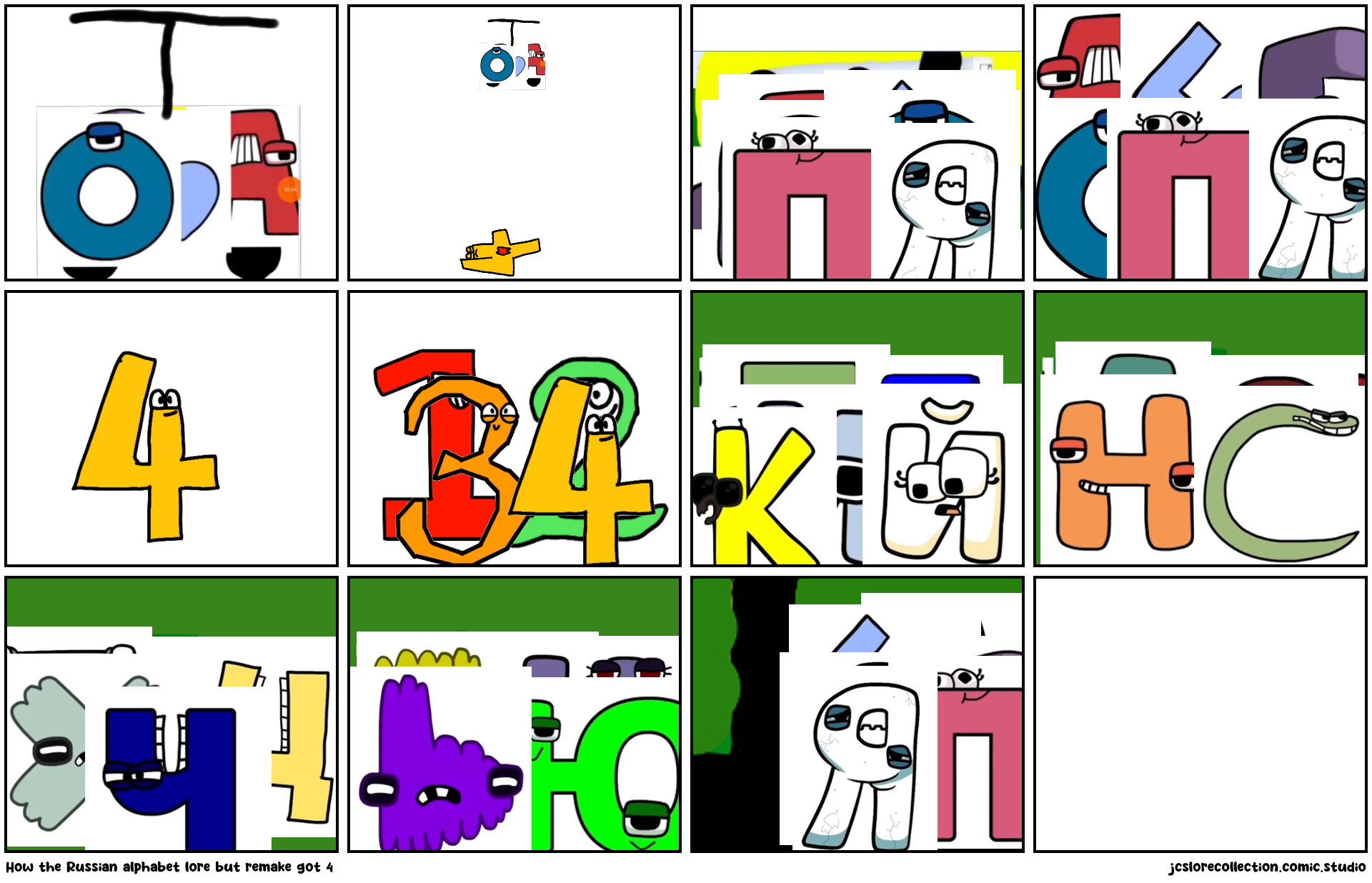 russian alphabet lore but YOU decide part 4 - Comic Studio