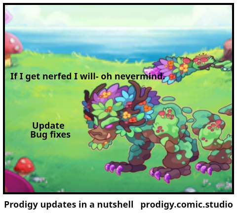 Prodigy updates in a nutshell