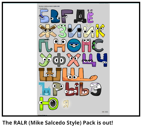 The RALR (Mike Salcedo Style) Pack is out!