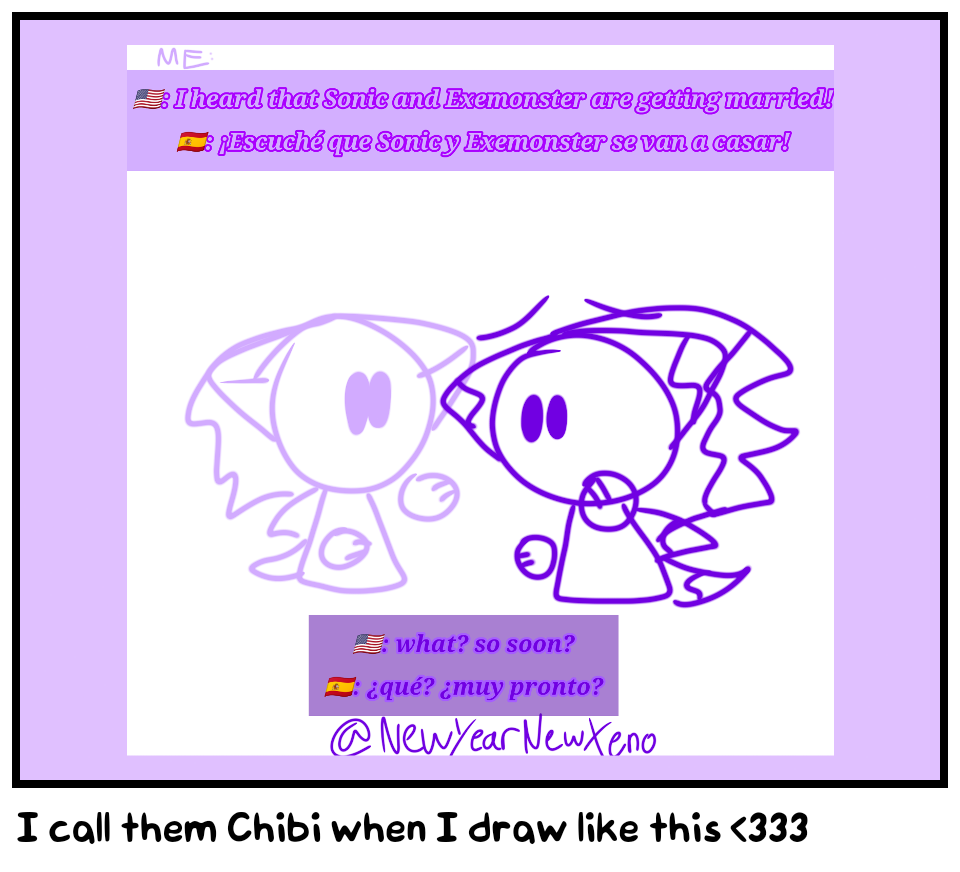 I call them Chibi when I draw like this <333