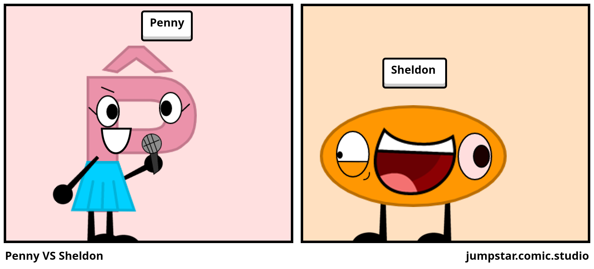 Penny VS Sheldon 