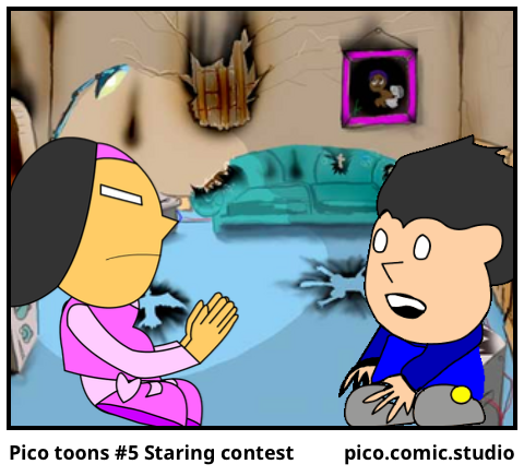 Pico toons #5 Staring contest