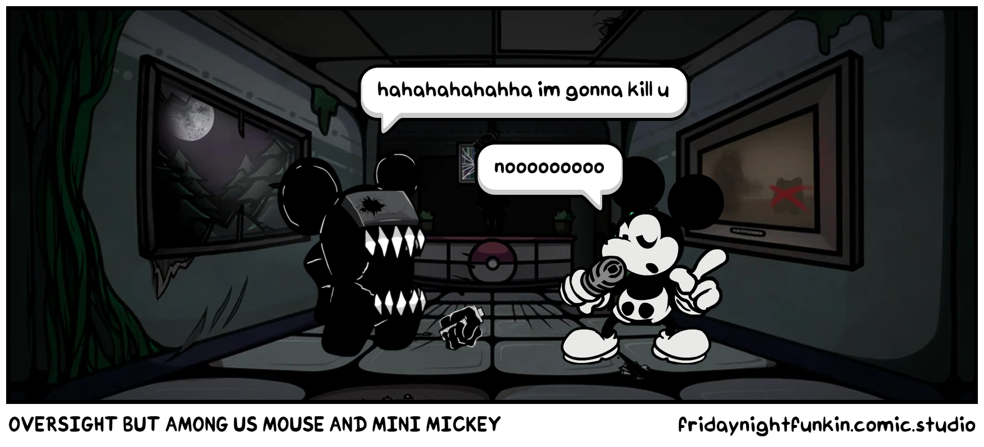 OVERSIGHT BUT AMONG US MOUSE AND MINI MICKEY