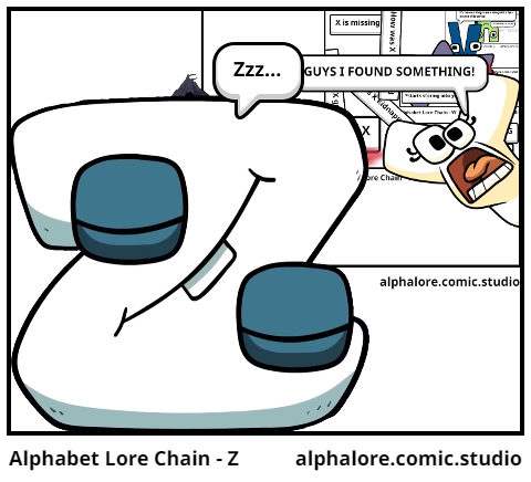 ALPHABET LORE Z | Sticker