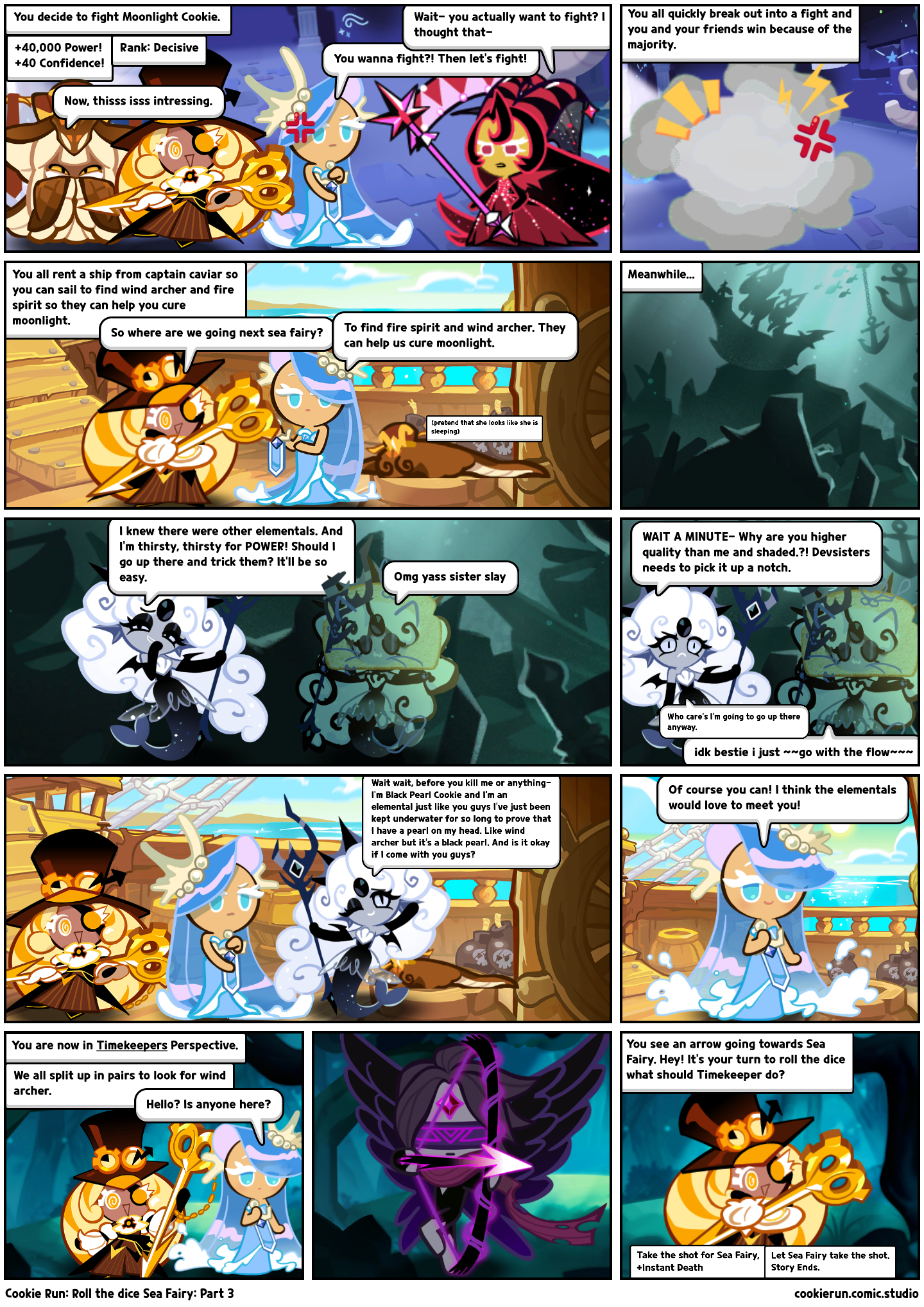 Cookie Run: Roll the dice Sea Fairy: Part 3
