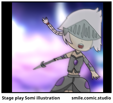 Stage play Somi illustration 