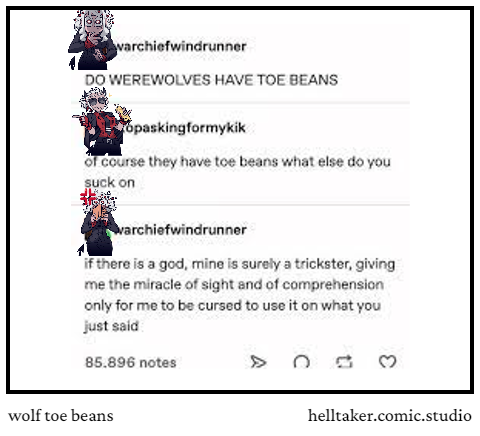 wolf toe beans