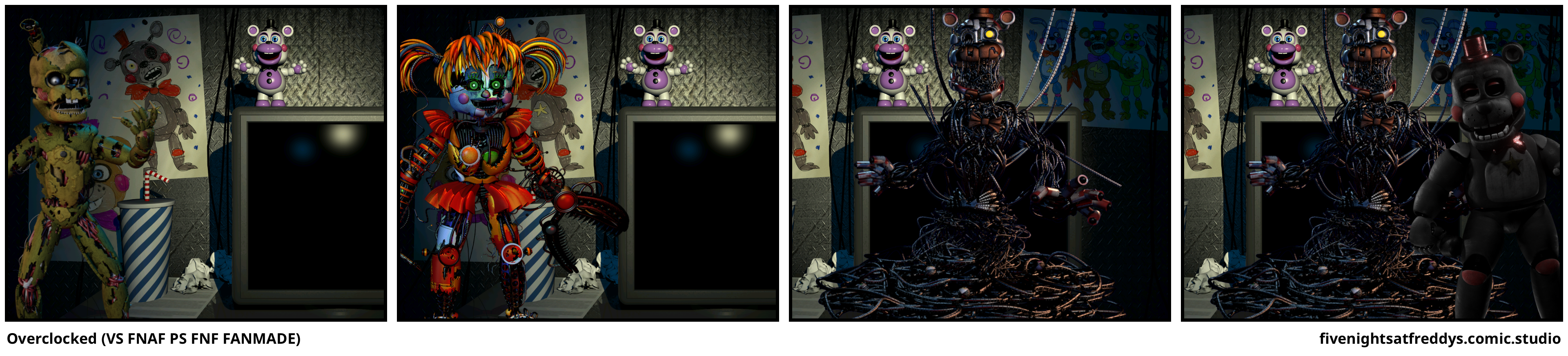 Overclocked (VS FNAF PS FNF FANMADE) 