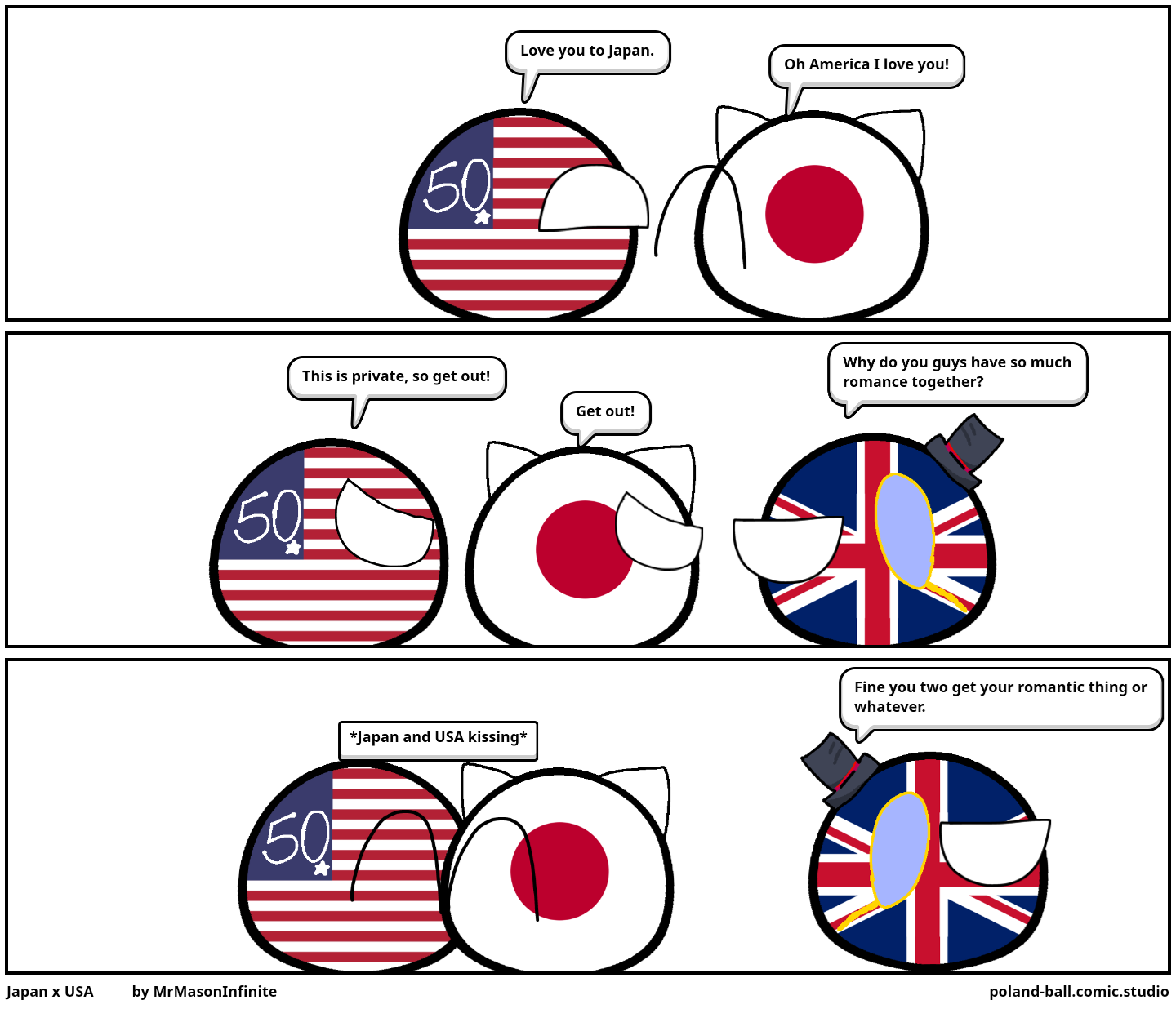 Japan x USA          by MrMasonInfinite