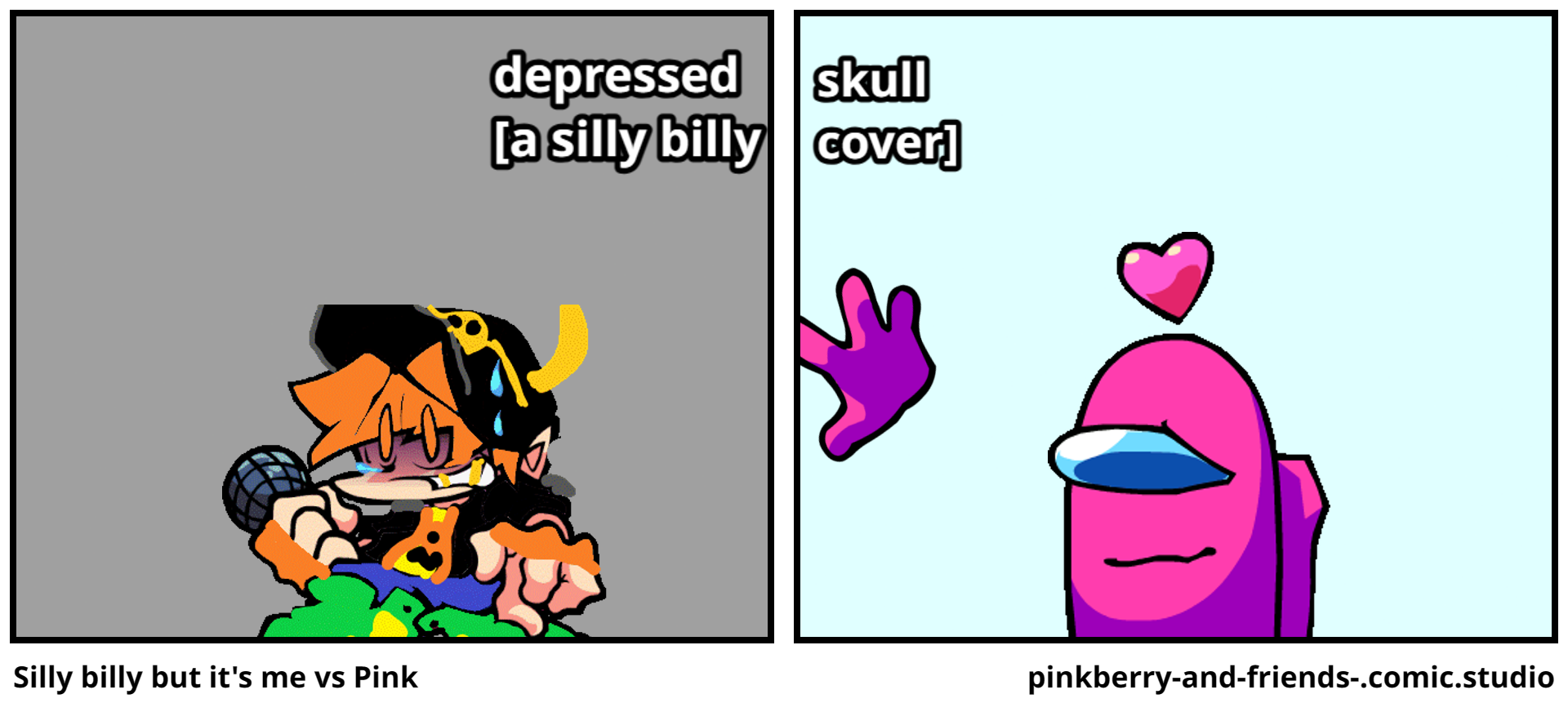 Silly billy but it's me vs Pink