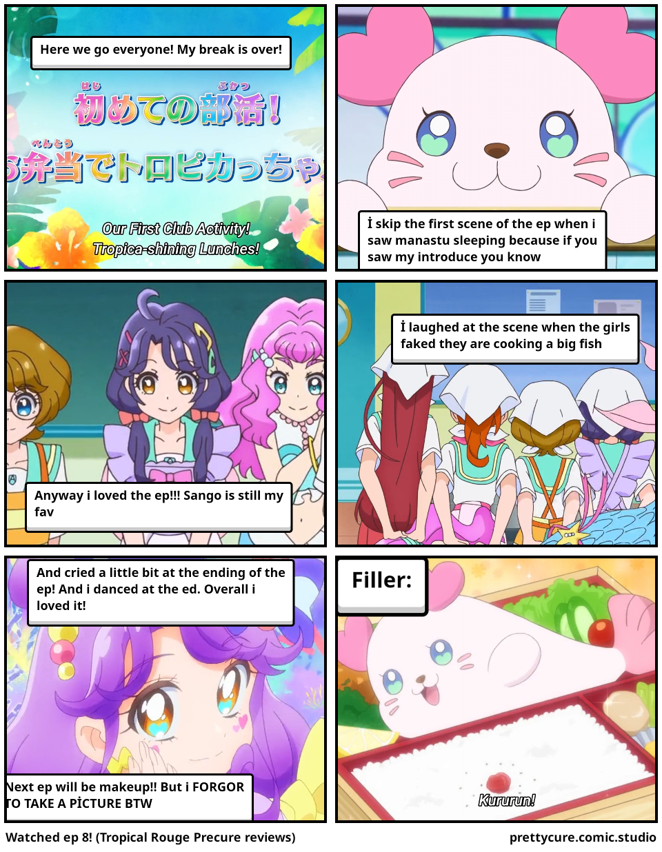 Watched ep 8! (Tropical Rouge Precure reviews)