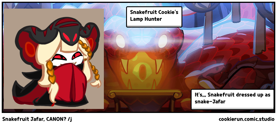 Snakefruit Jafar, CANON? /j