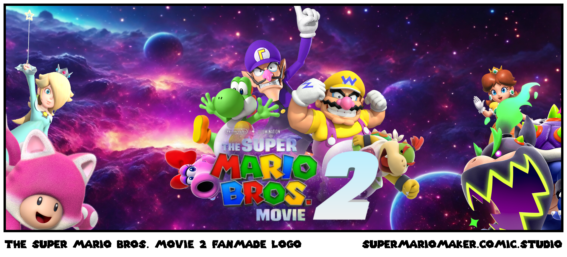 The Super Mario Bros. Movie 2 fanmade logo