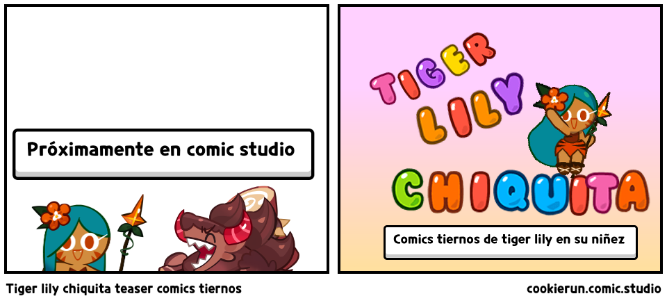 Tiger lily chiquita teaser comics tiernos
