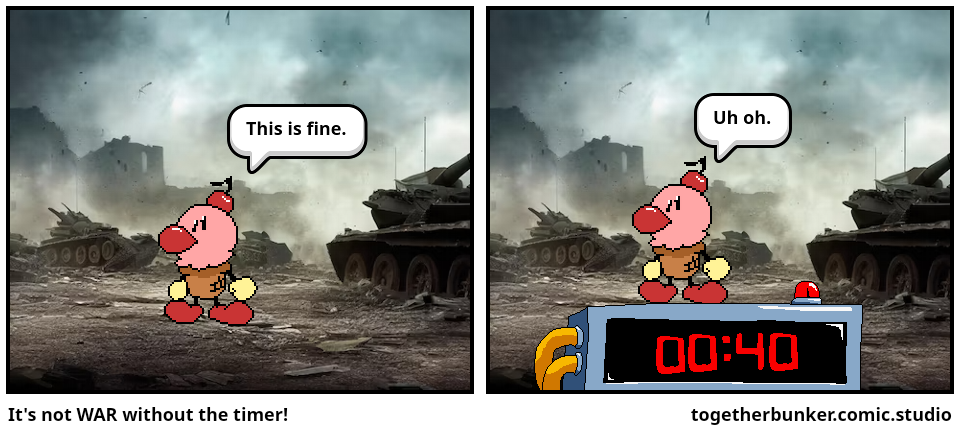 It's not WAR without the timer!