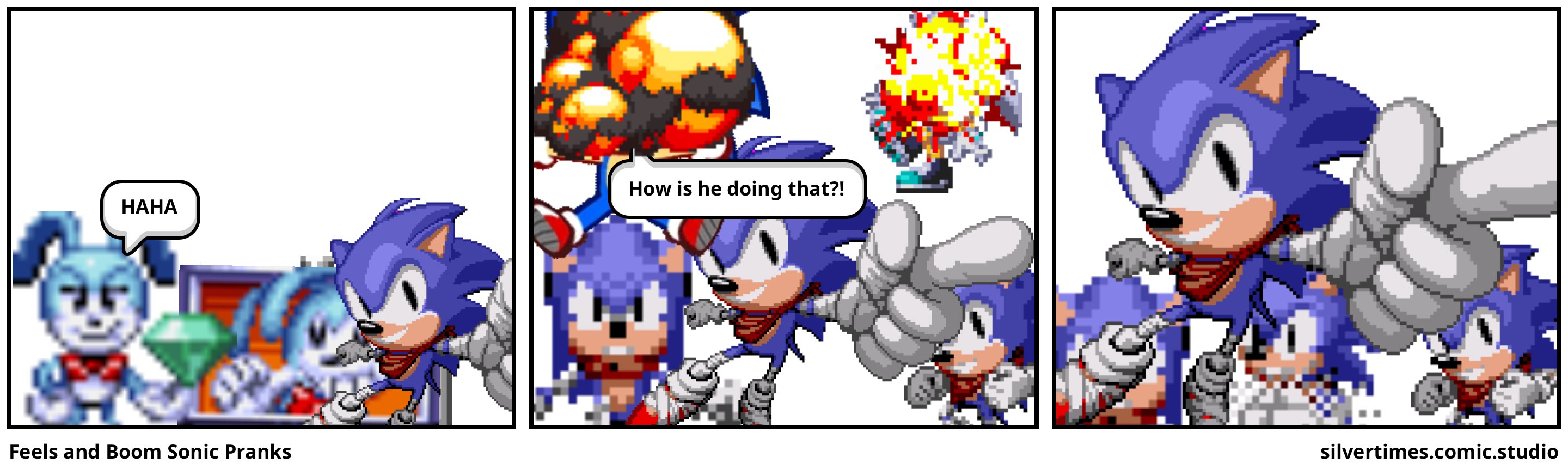 Feels and Boom Sonic Pranks