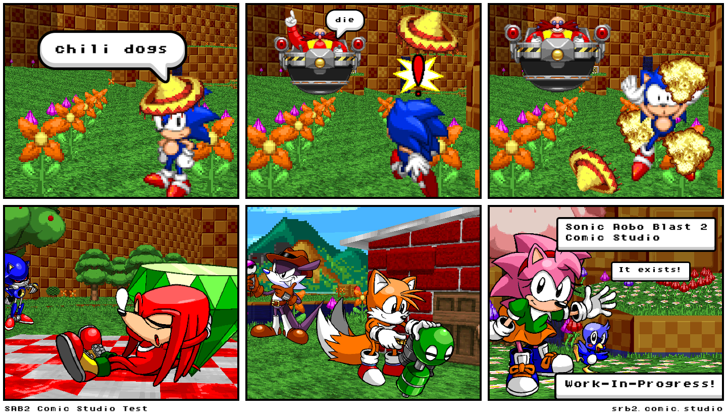 Sonic sprite animation tests