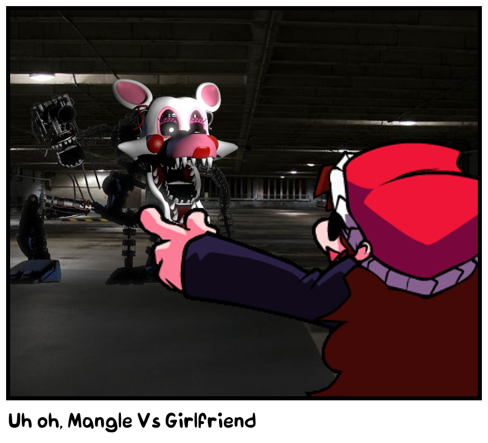 Uh oh, Mangle Vs Girlfriend