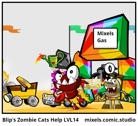 Blip's Zombie Cats Help LVL14