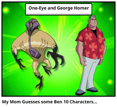 My Mom Guesses some Ben 10 Characters...