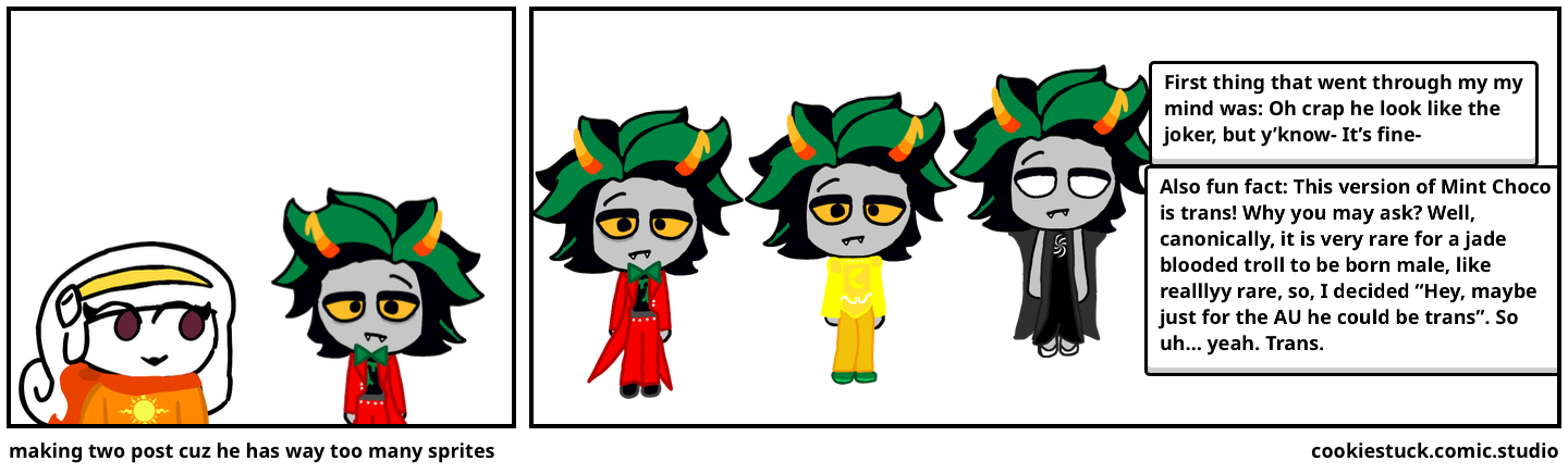 making two post cuz he has way too many sprites