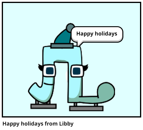 Happy holidays from Libby