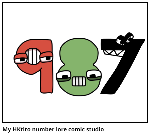 My HKtito number lore comic studio