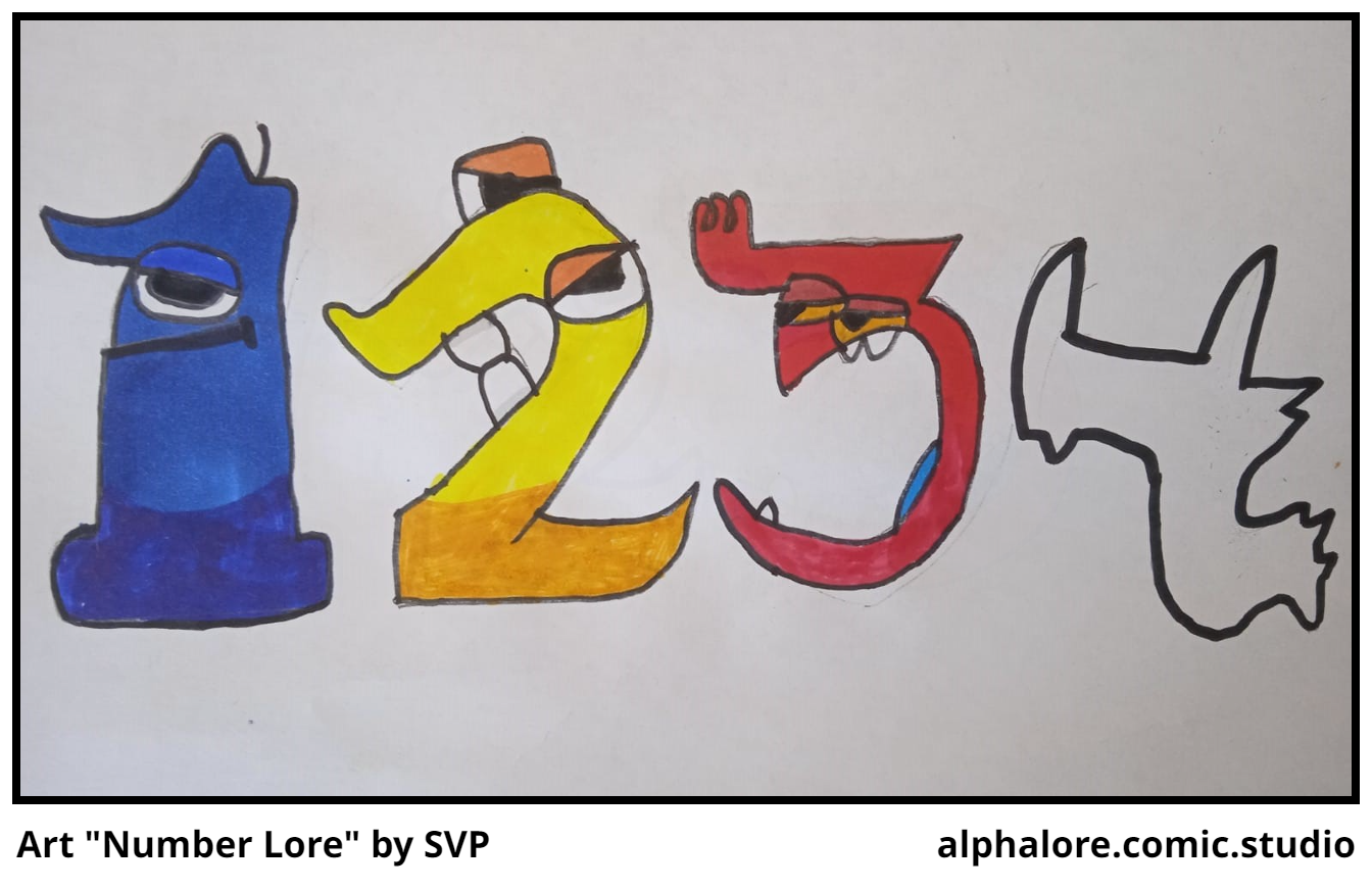 Art "Number Lore" by SVP