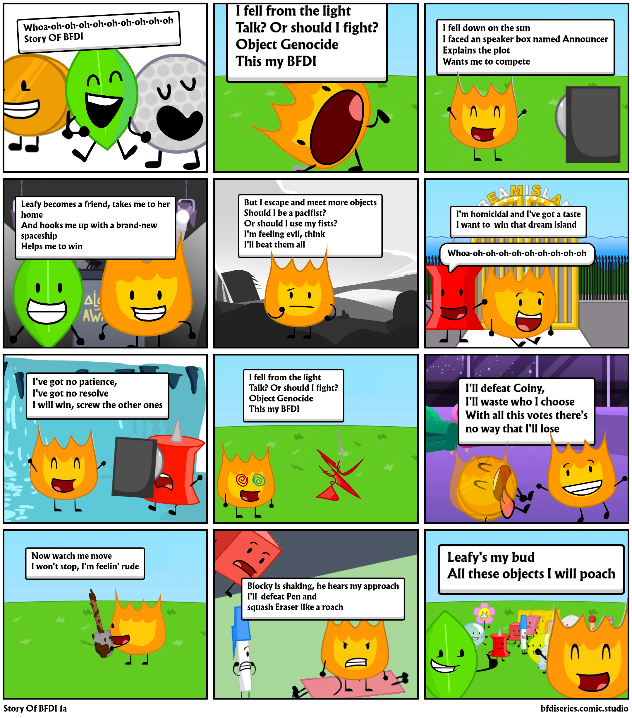 Story Of BFDI 1a