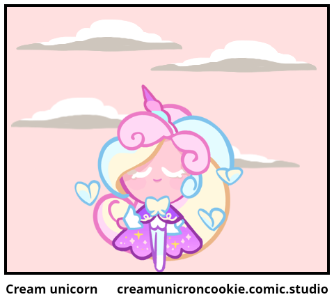 Cream unicorn