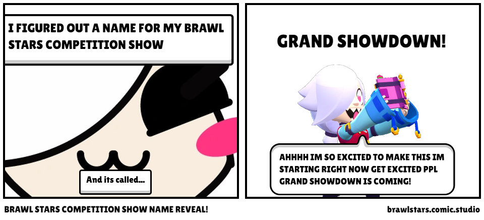 BRAWL STARS COMPETITION SHOW NAME REVEAL!