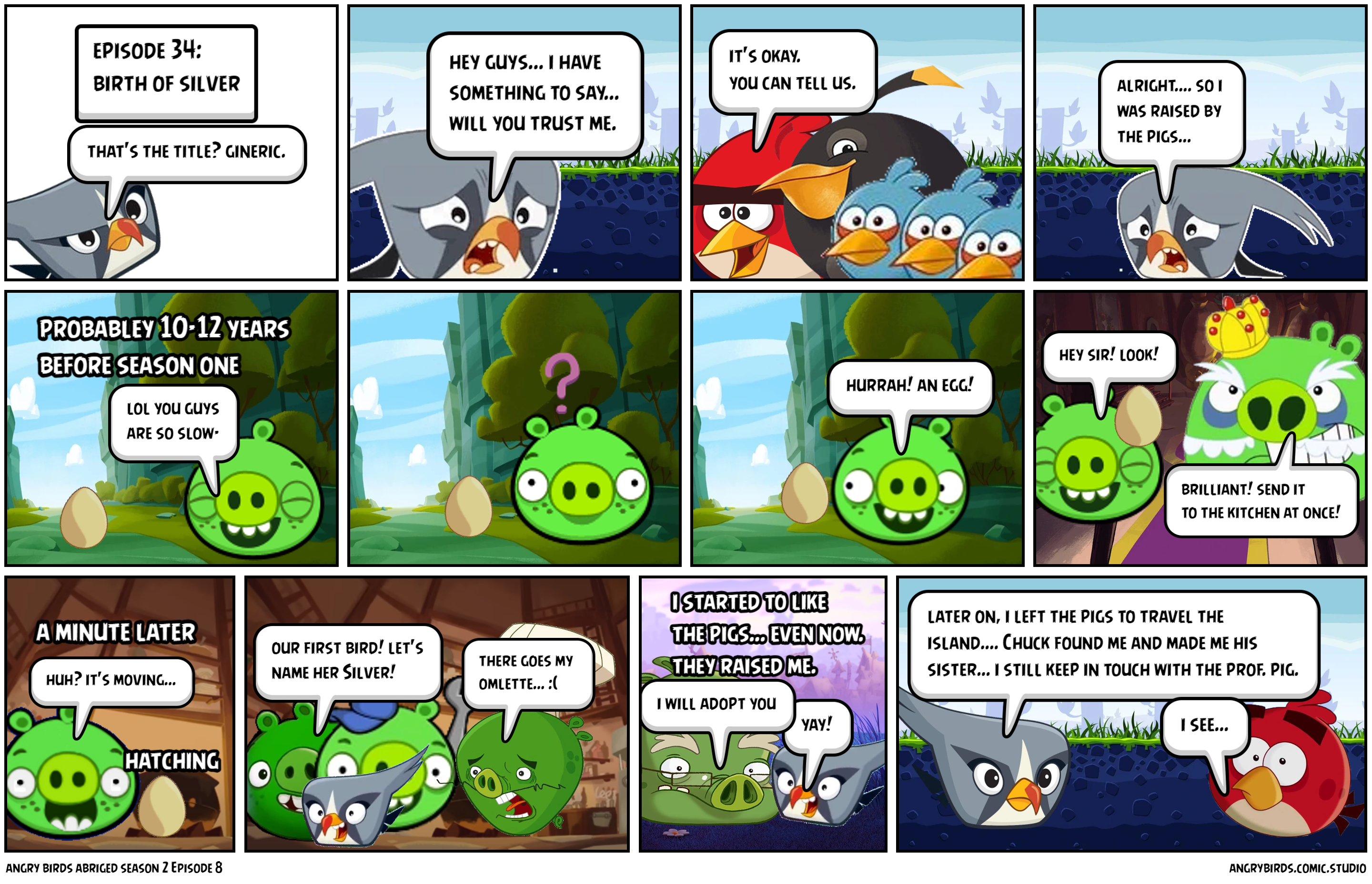 angry birds abriged season 2 Episode 8