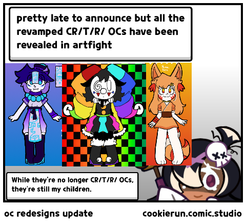 oc redesigns update