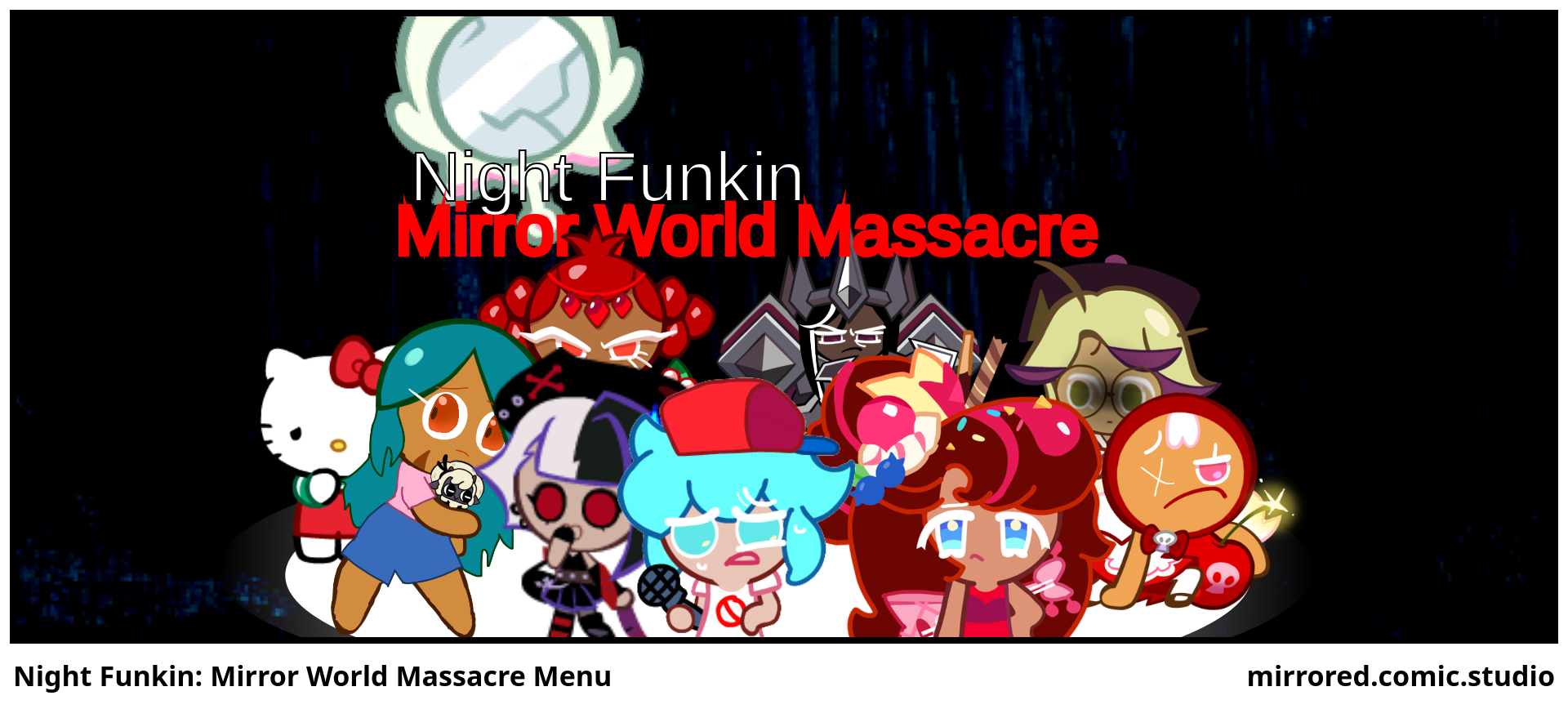 Night Funkin: Mirror World Massacre Menu