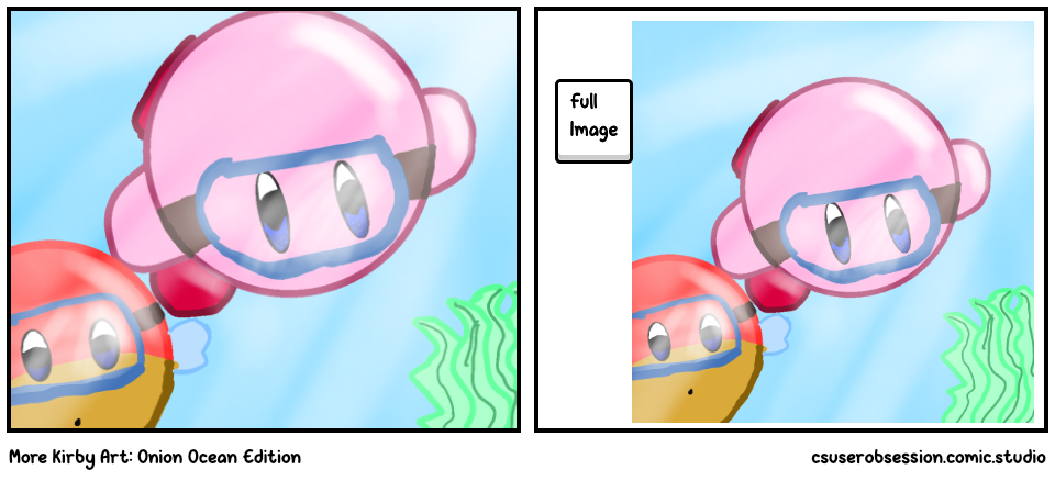 More Kirby Art: Onion Ocean Edition