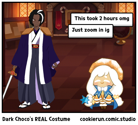 Dark Choco's REAL Costume