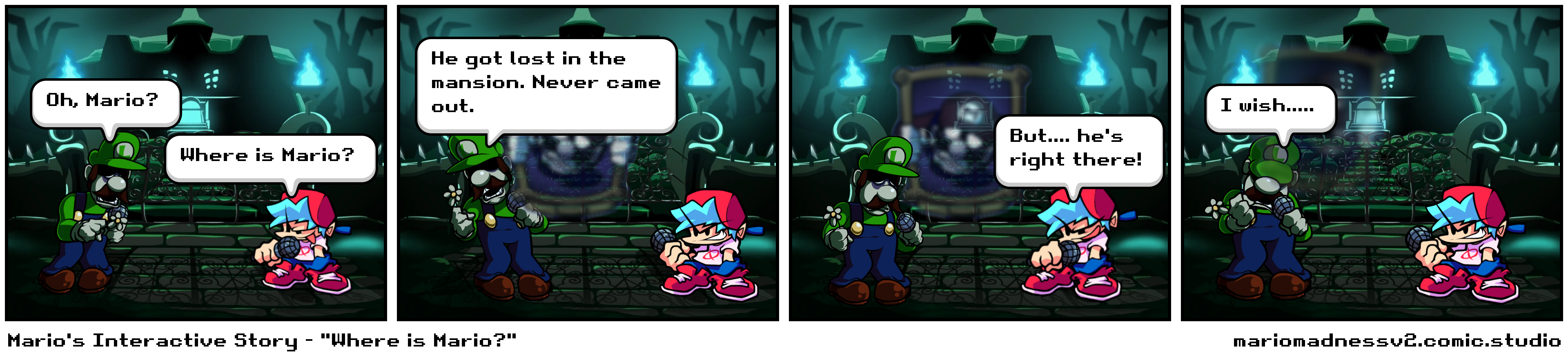 Mario's Interactive Story - "Where is Mario?" 