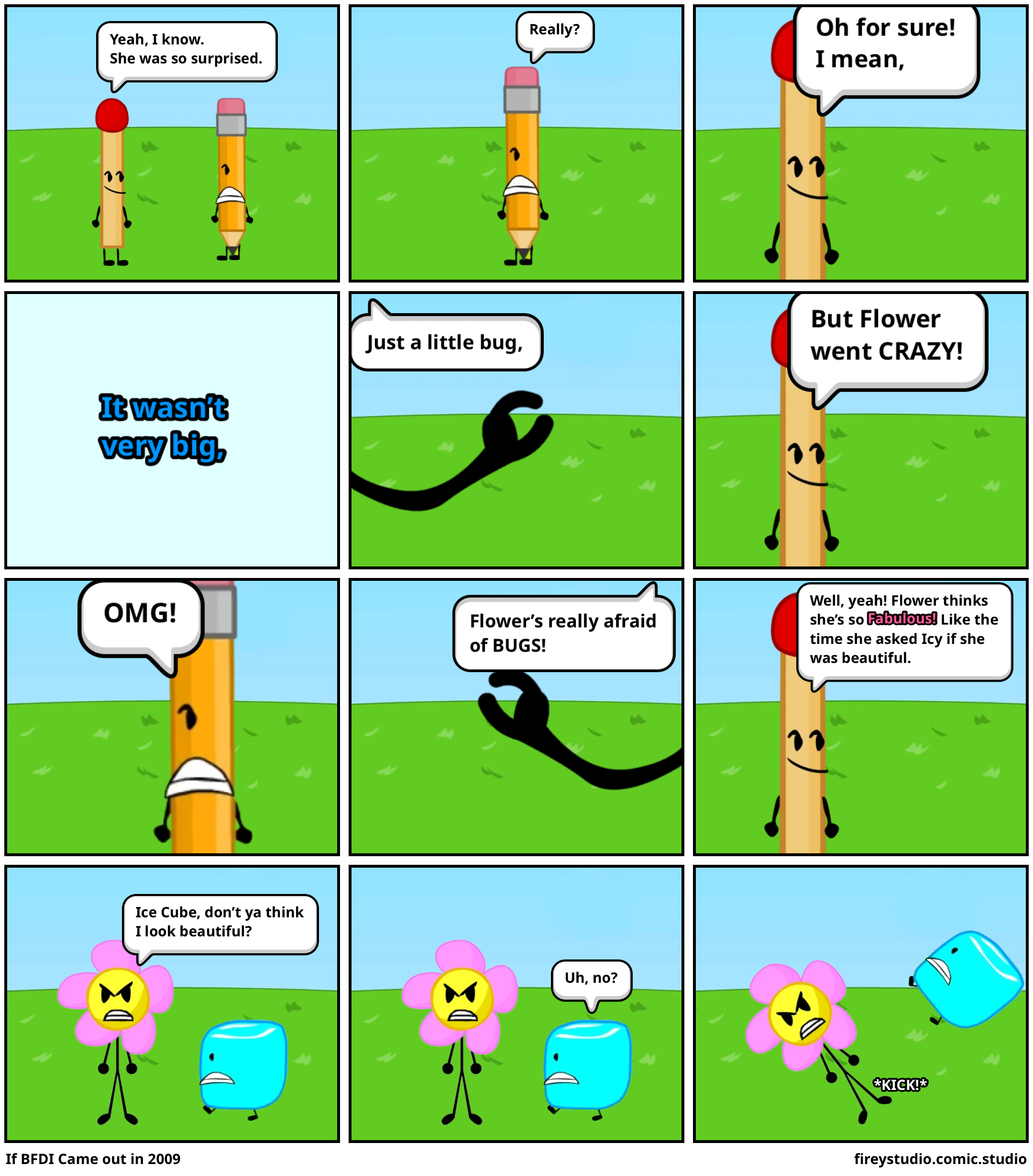 If BFDI Came out in 2009