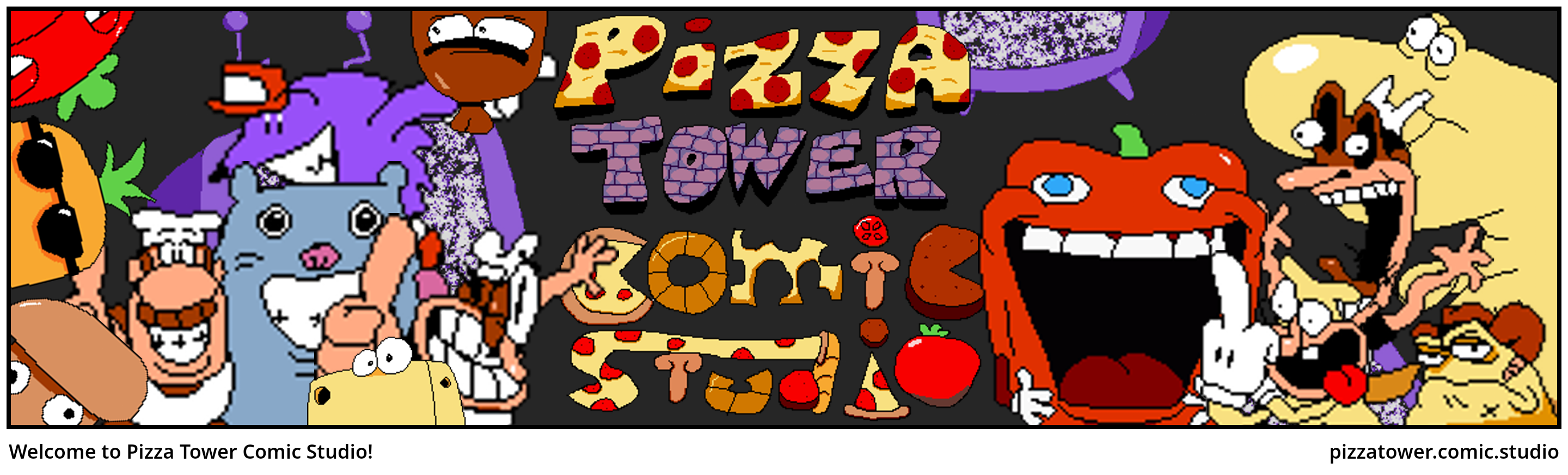 Welcome to Pizza Tower Comic Studio!