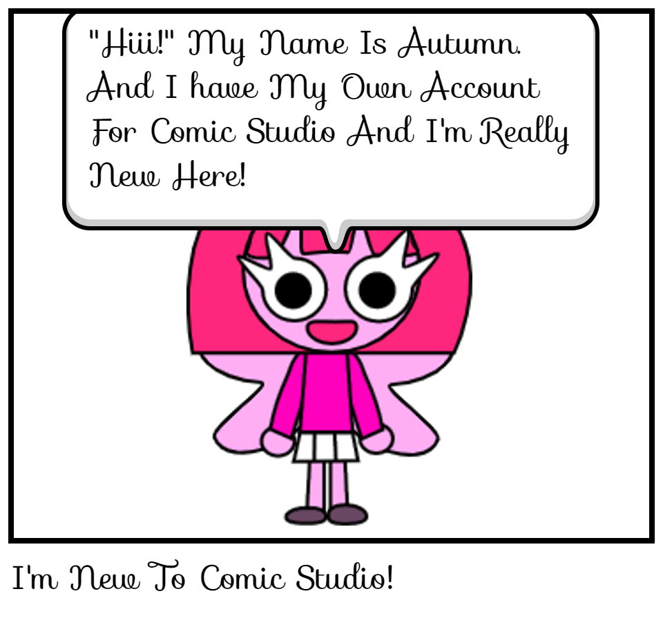 I'm New To Comic Studio!