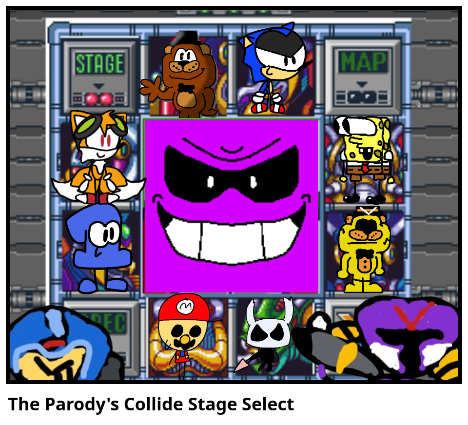 The Parody's Collide Stage Select