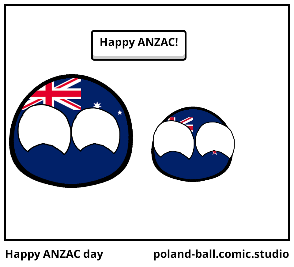 Happy ANZAC day
