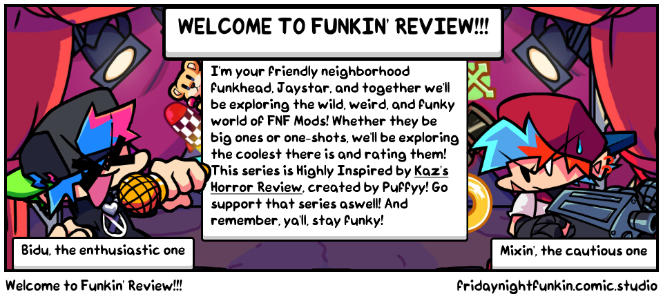 Funkin' Review #1: Online VS - Comic Studio