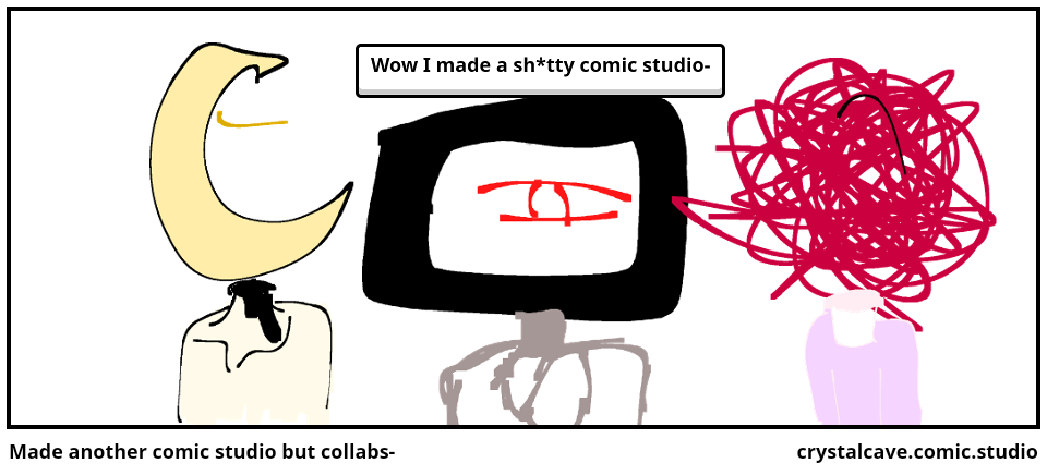 Made another comic studio but collabs-
